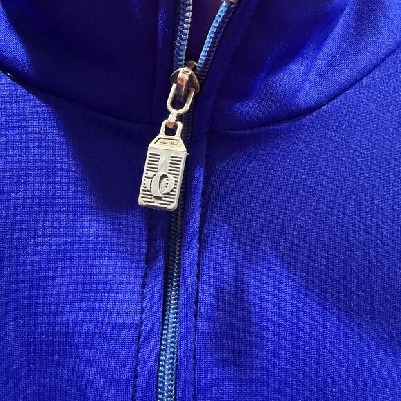 PEARL IZUMI Cycling Jacket Full Zip Men Size XLarge Blue Orange Fleece Lined - Picture 4 of 11